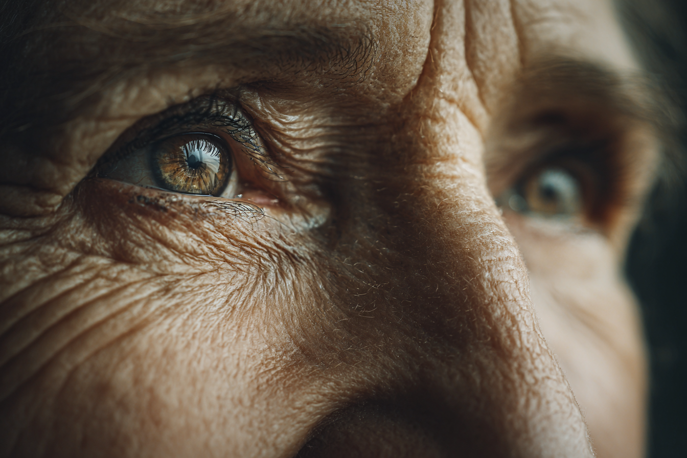 Les yeux d'une femme plus âgée | Source : Midjourney