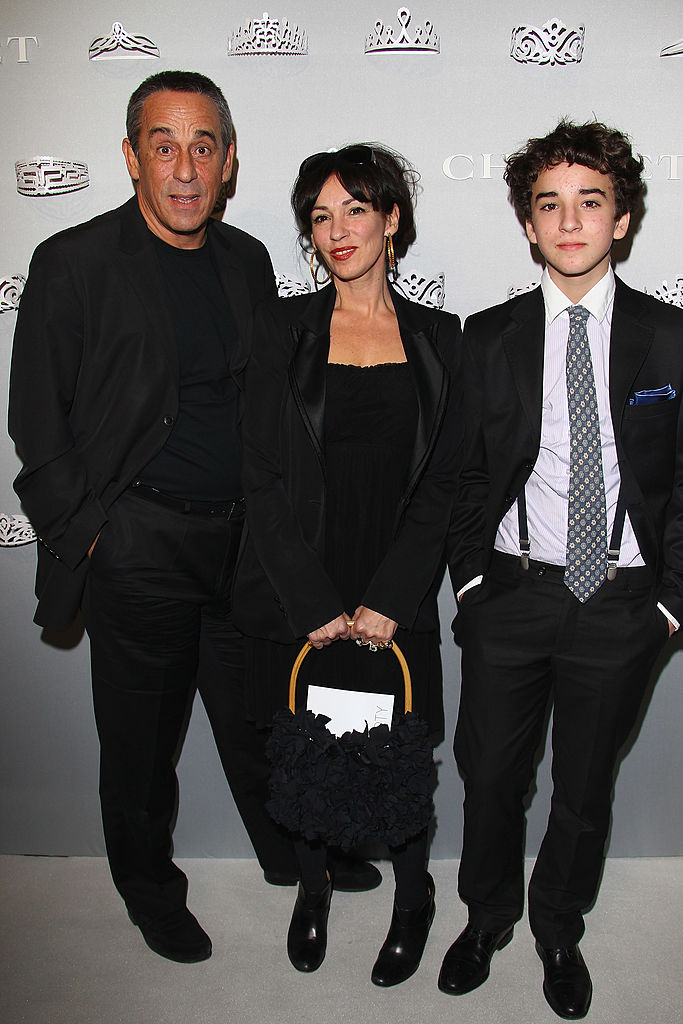 Thierry Ardisson, Beatrice et leur fils Gaston | Source : Getty Images