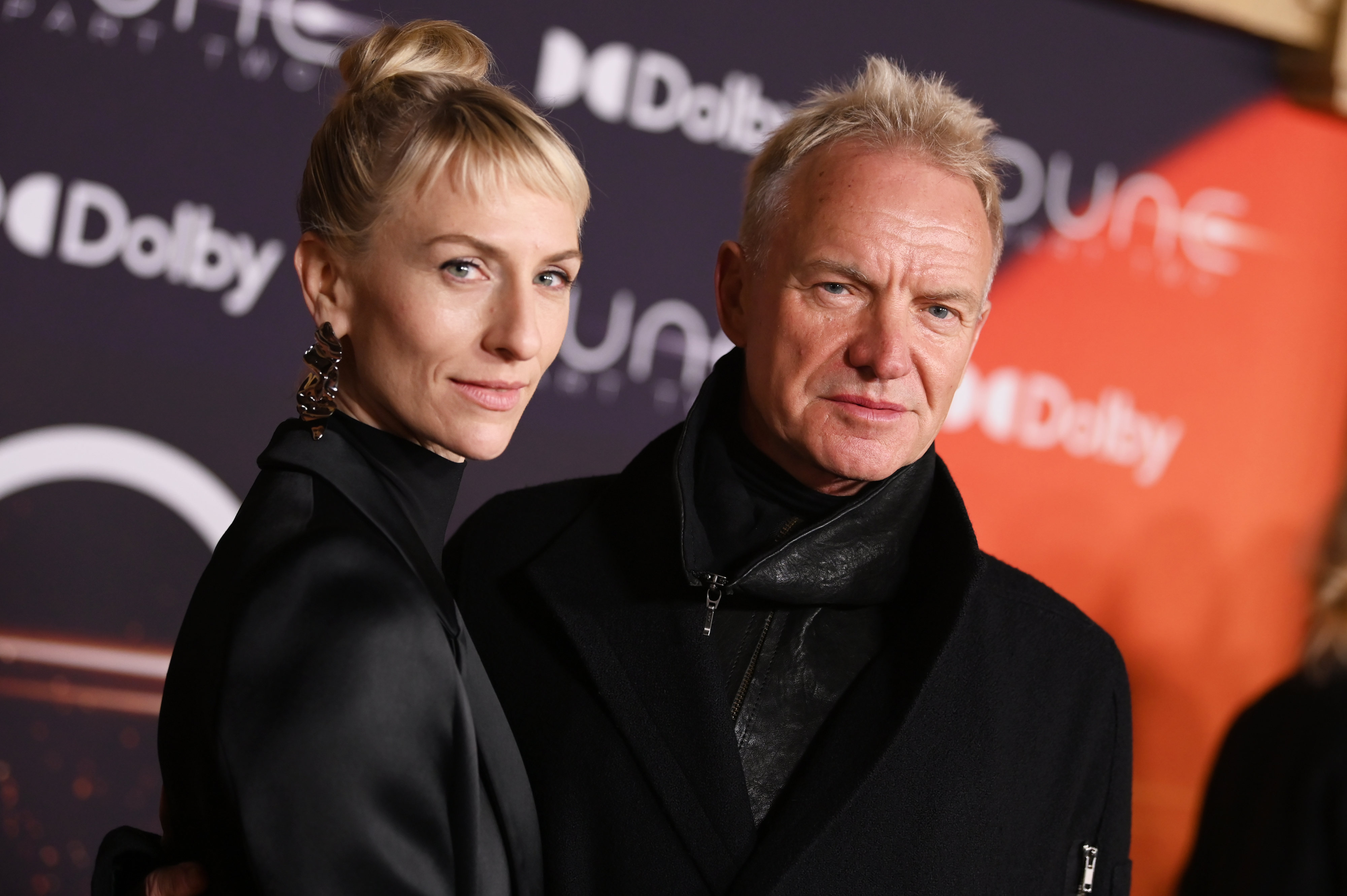 Mickey Sumner et Sting lors de la première de « Dune : Partie 2 » le 25 février 2024 à New York. | Source : Getty Images