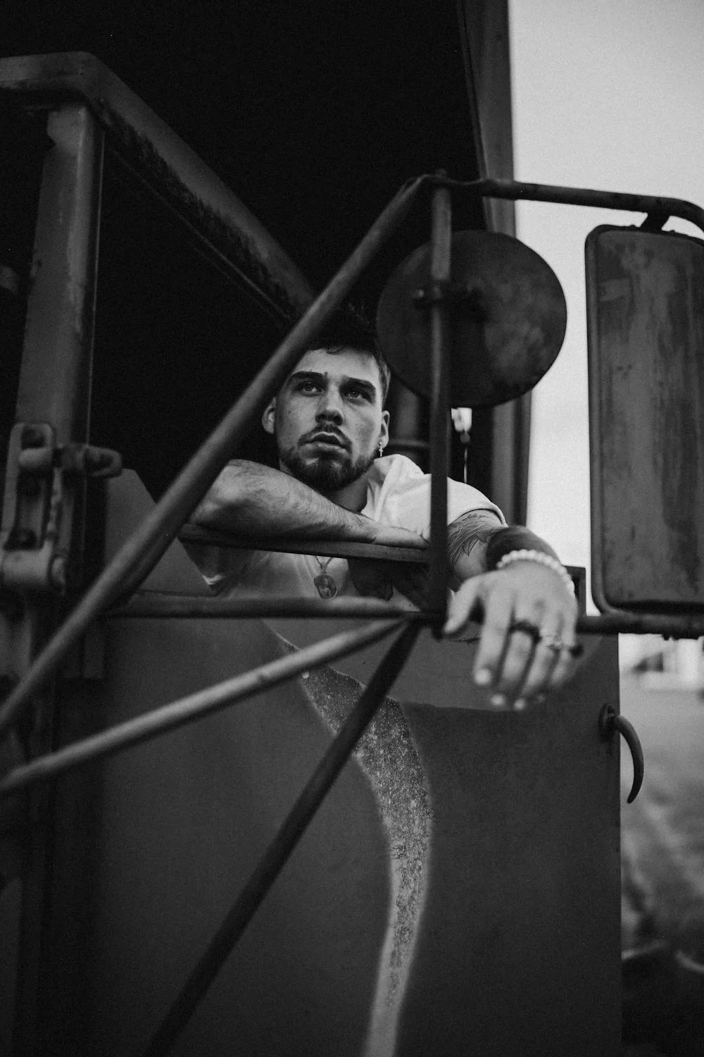 Un chauffeur de camion fatigué | Source : Pexels