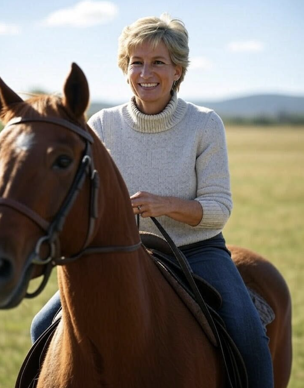 Une image générée par l'IA de ce à quoi Diana, princesse de Galles, aurait pu ressembler aujourd'hui. | Source : Grok