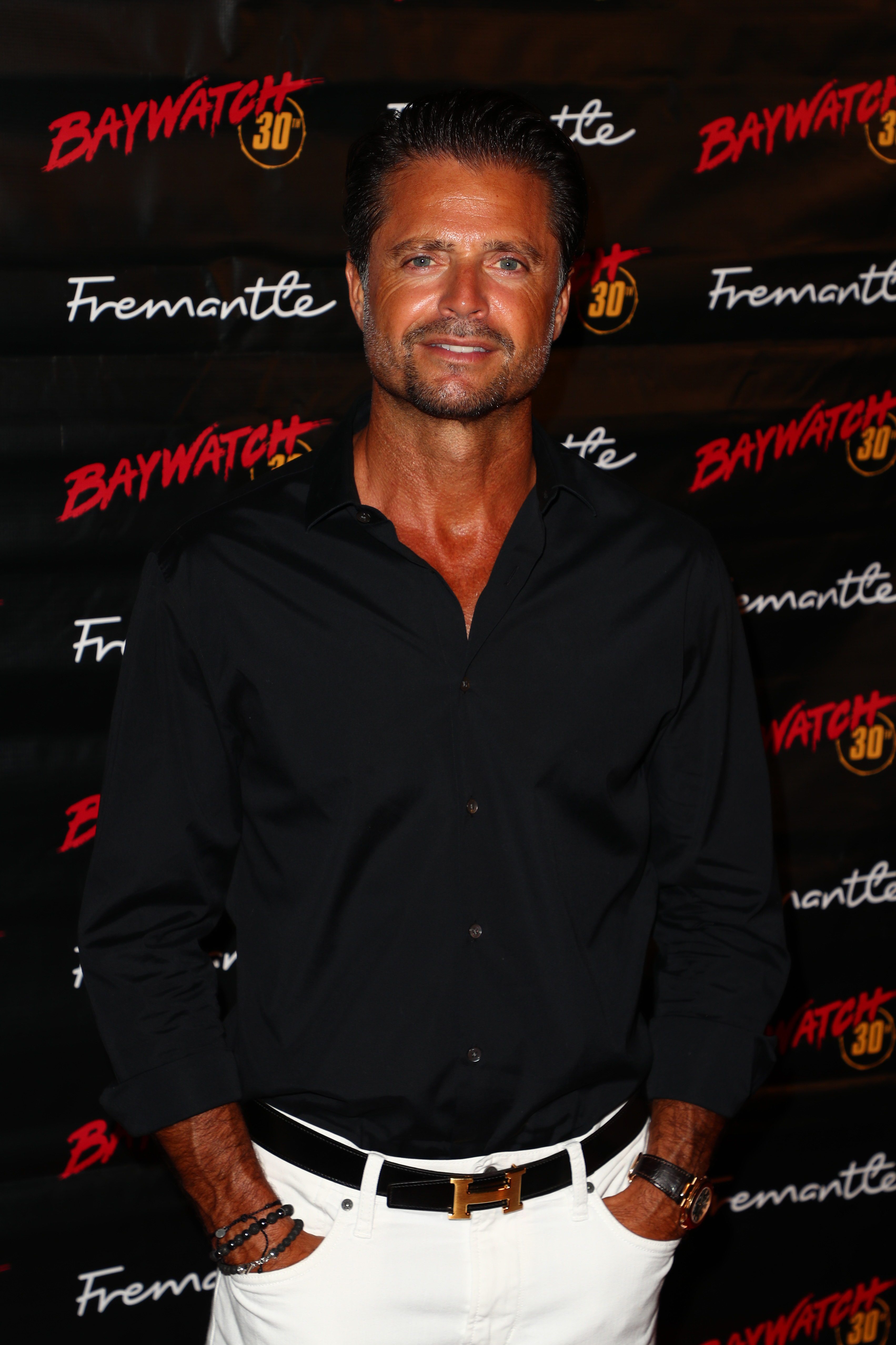 David Charvet lors du 30e anniversaire de « Alerte à Malibu » le 24 septembre 2019 à Santa Monica, en Californie. | Source : Getty Images