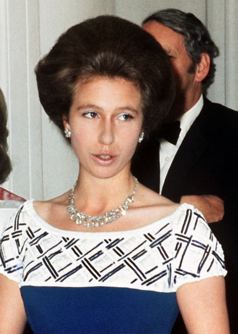 La princesse Anne photographiée lors d'une réception le 30 novembre 1972 à Berlin, en Allemagne. | Source : Getty Images
