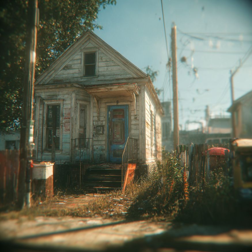 Une petite maison | Source : Midjourney