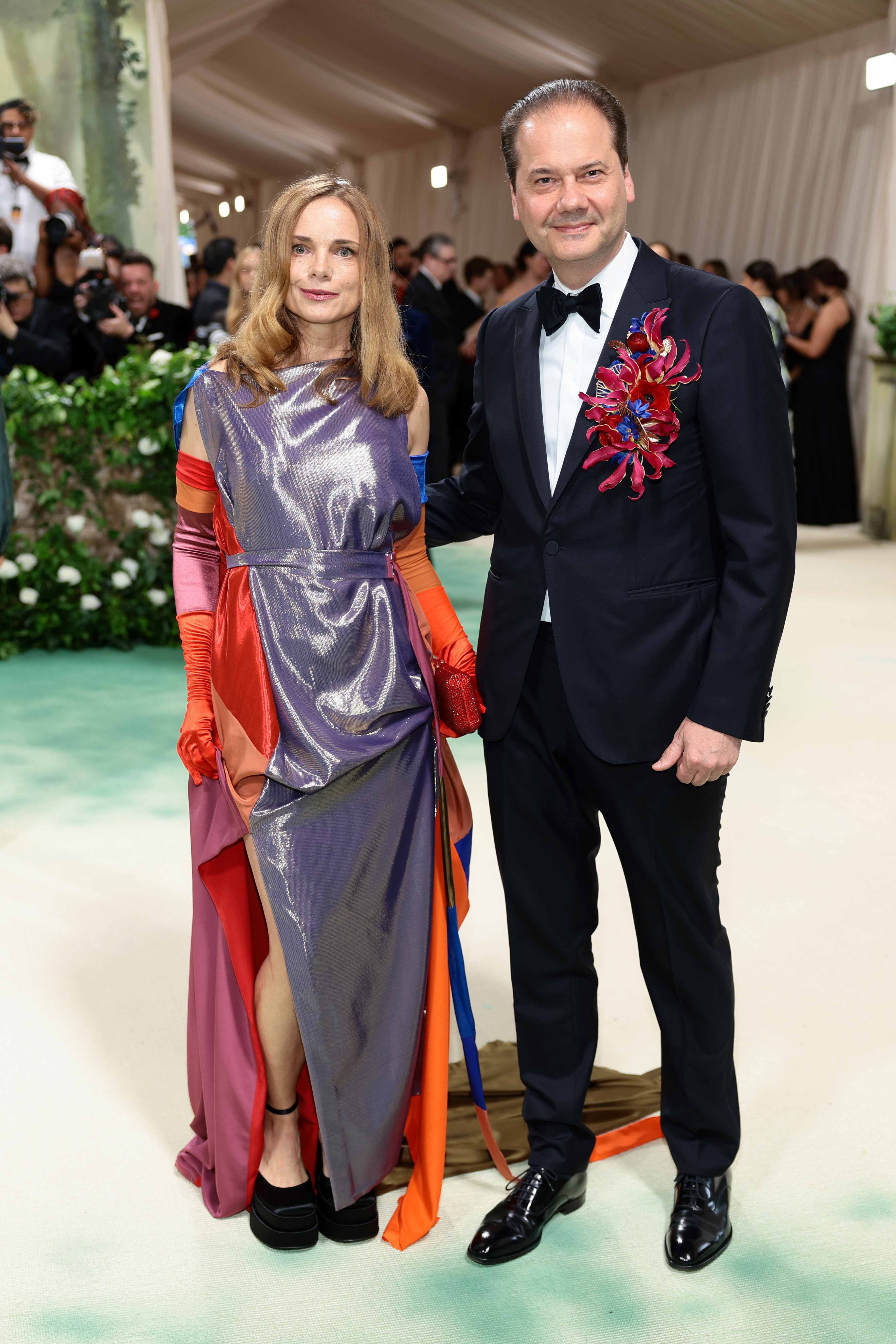 Nina Hollein et Max Hollein assistent au gala du Met célébrant "Sleeping Beauties : Reawakening Fashion" au Metropolitan Museum of Art le 6 mai 2024 à New York : Getty Images