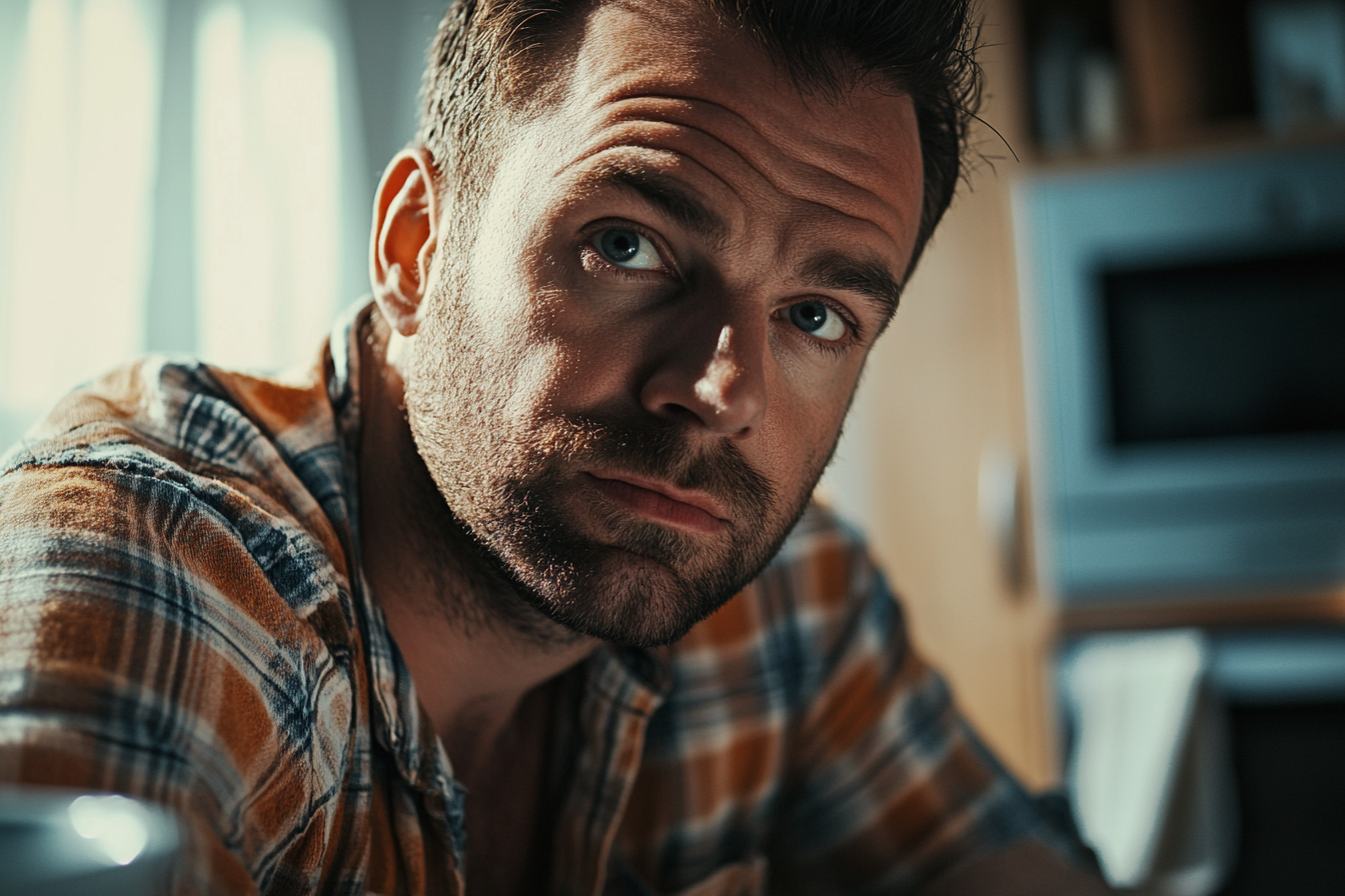 Un homme sérieux | Source : Midjourney