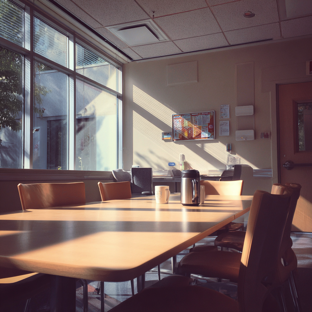 Une salle de conférence dans un hôpital | Source : Midjourney
