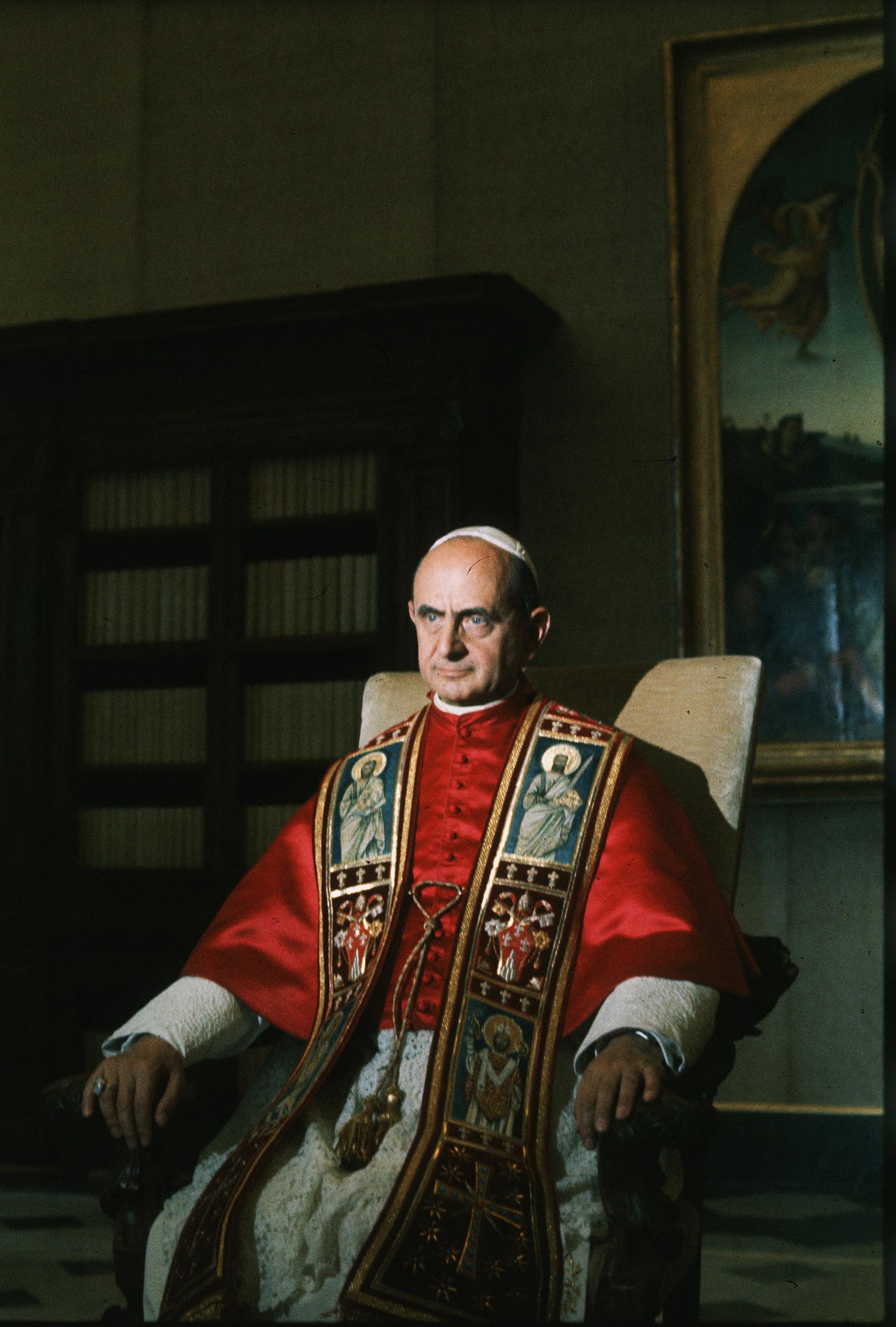 Le pape Paul VI vers 1963. | Source : Getty Images