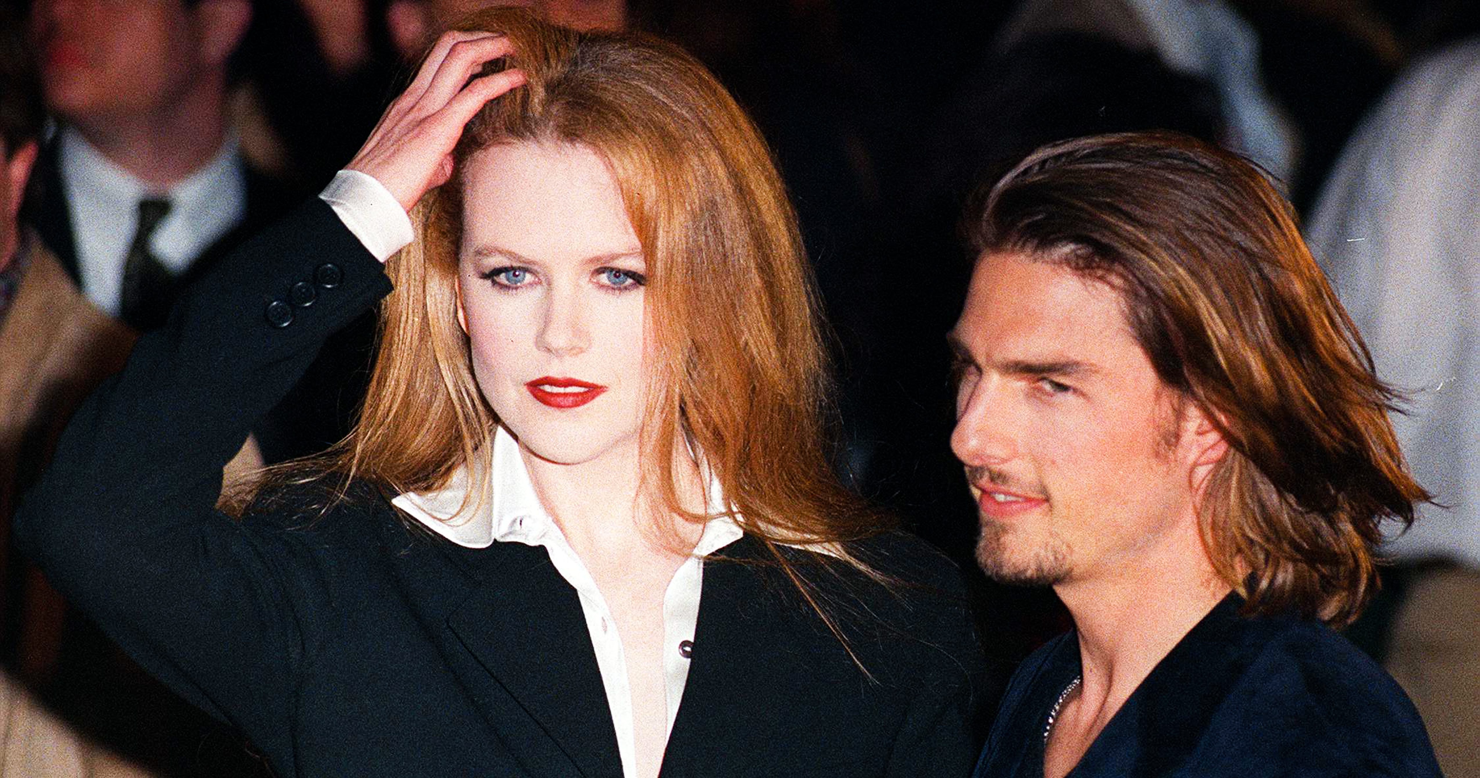 Nicole Kidman et Tom Cruise vers 1990. | Source : Getty Images