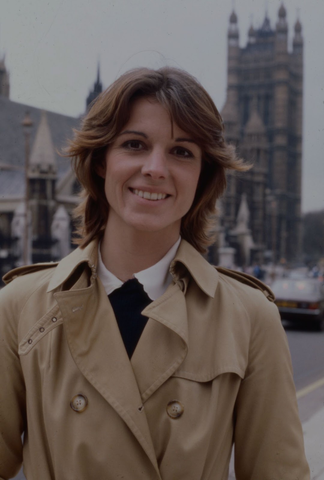 Susan Saint James sur le tournage de « SOS Titanic » en 1979.  | Source : Getty Images