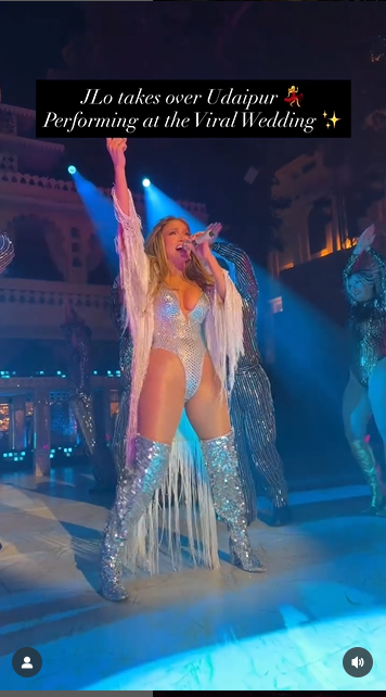 Jennifer Lopez, d'après un post daté du 24 novembre 2025 | Source : Instagram/wizcraft.weddings