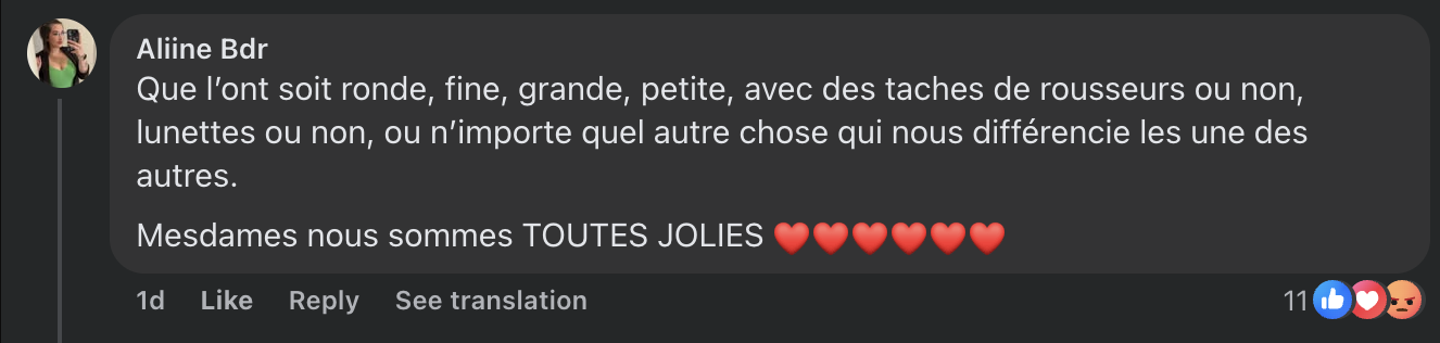 Commentaires des internautes sur la tenue d'Helena | Source : facebook.com/GossipRoom