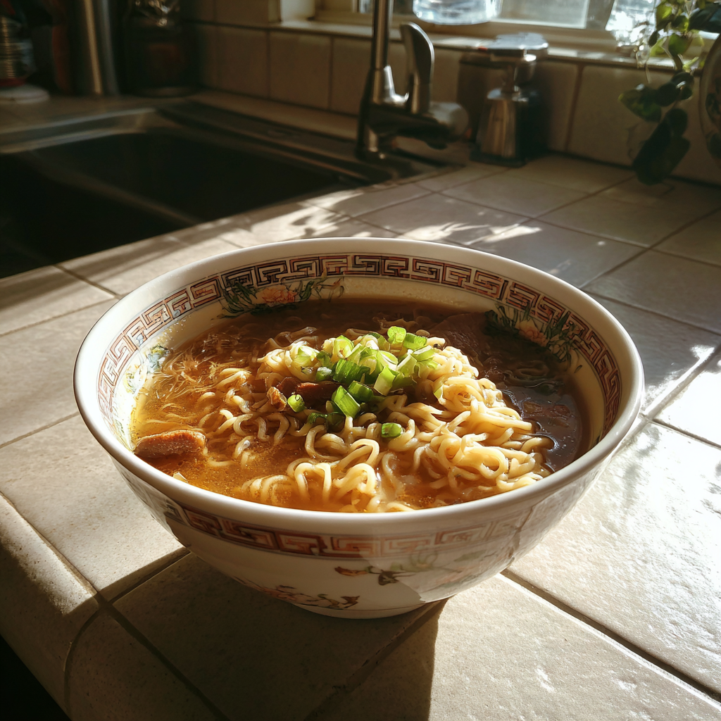 Un bol de ramen | Source : Midjourney