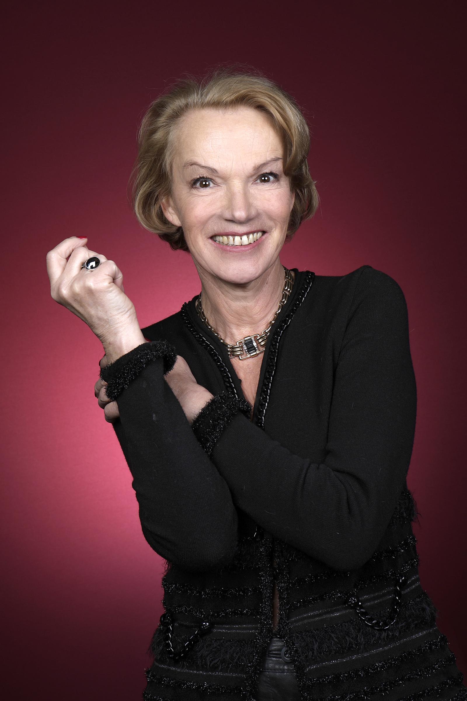Brigitte Lahaie pose lors d'une séance de portrait à Paris, France, le 27/02/2023 I Source : Getty Images