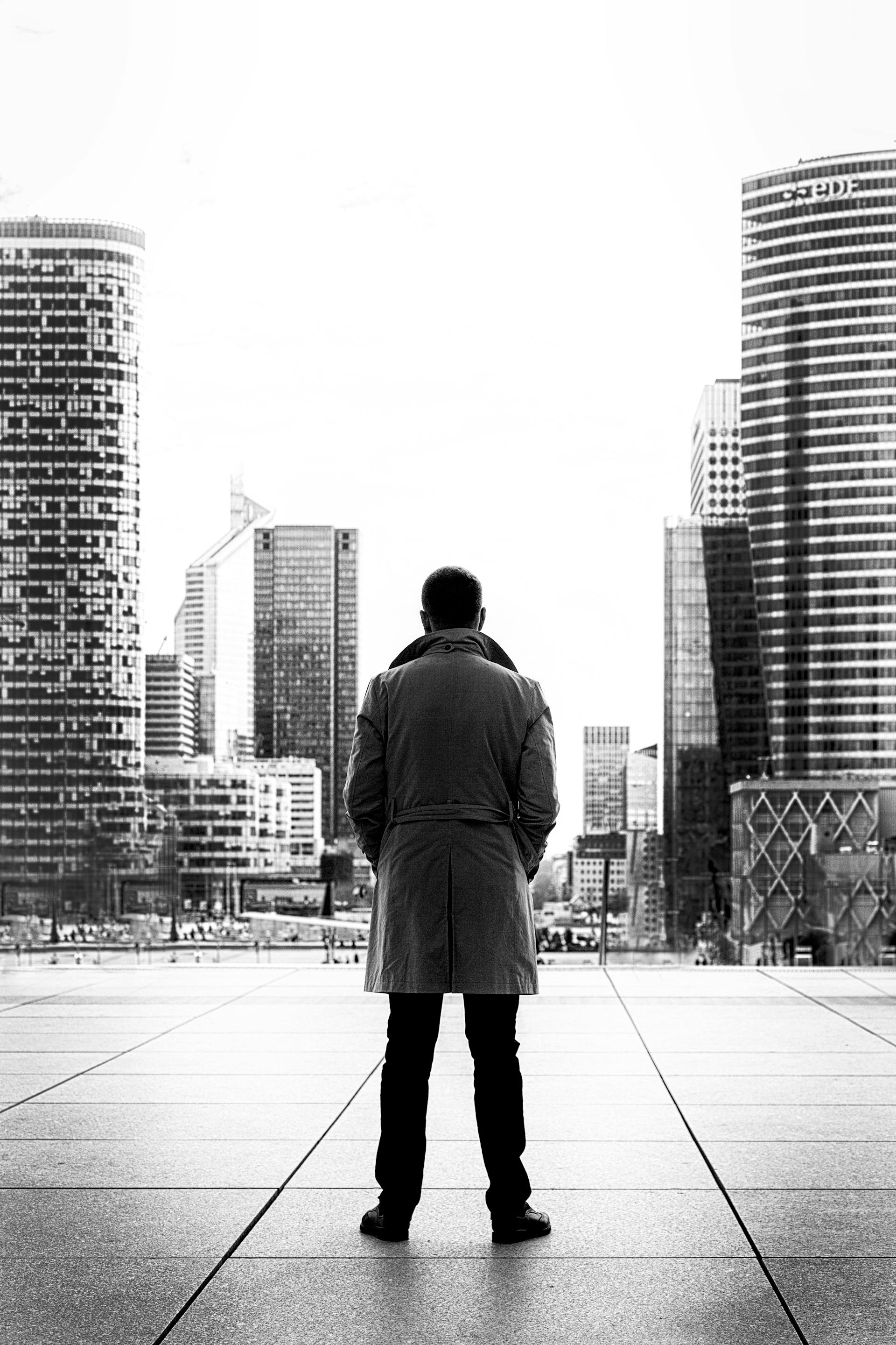 Vue de dos d'un homme | Source : Pexels