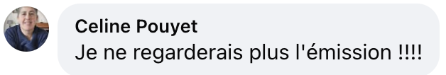 Commentaire d'un internaute | Source : Facebook/Le Parisien