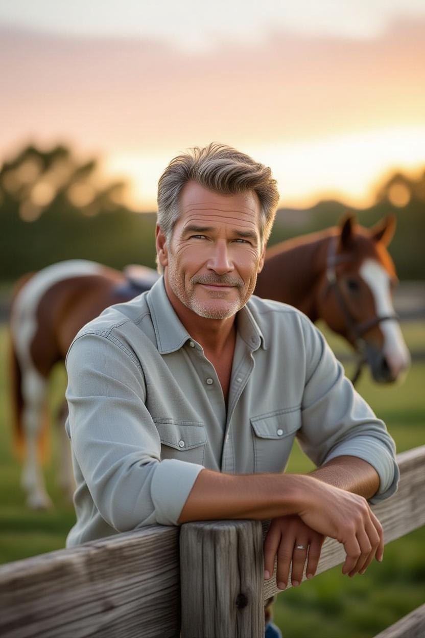 Ce à quoi aurait pu ressembler Patrick Swayze aujourd'hui, réimaginé grâce à l'IA. | Source : Grok