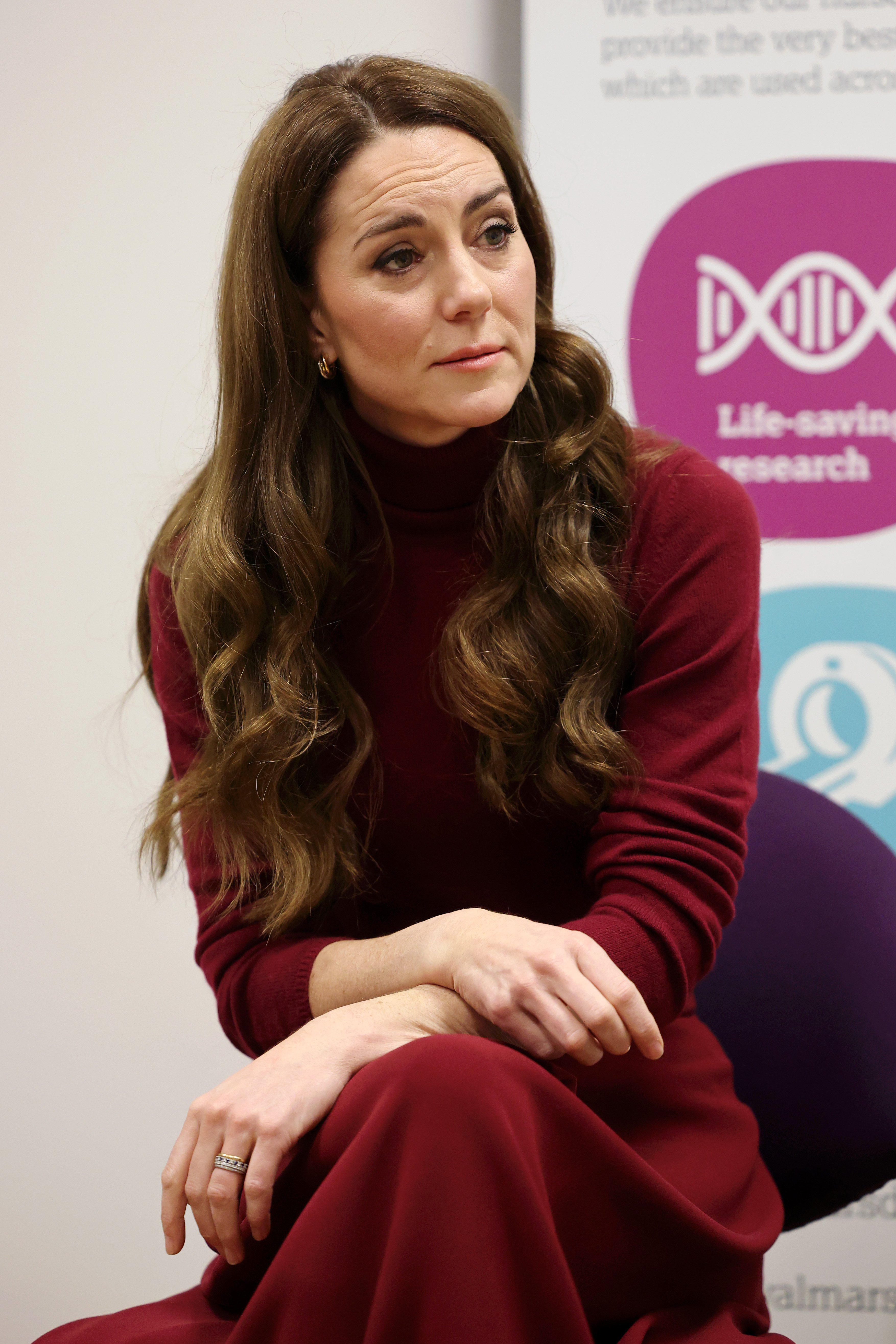 La princesse Catherine visite l'hôpital Royal Marsden à Londres le 14 janvier 2025 | Source : Getty Images