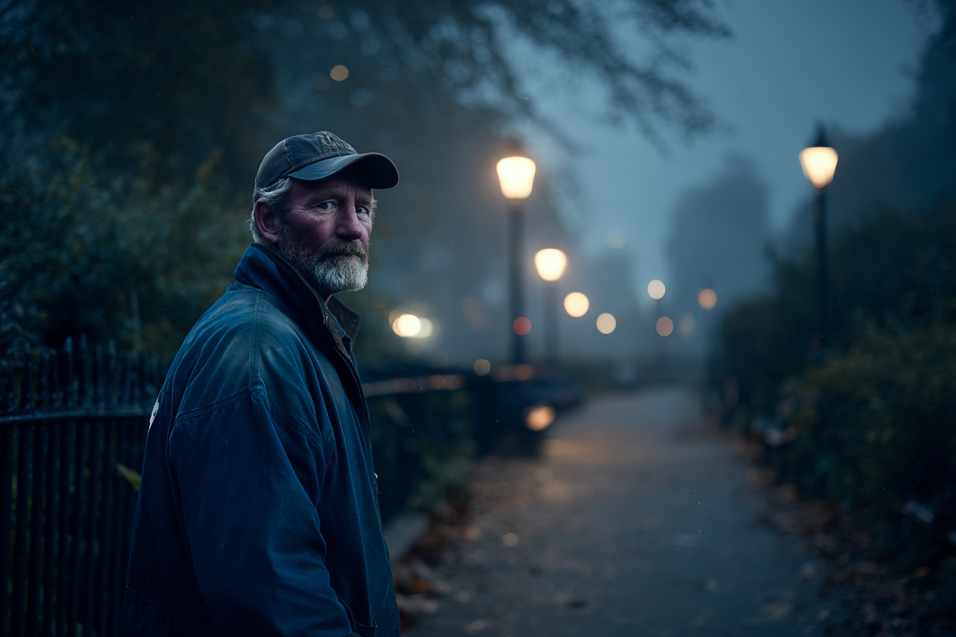 Un homme qui regarde en arrière | Source : Midjourney