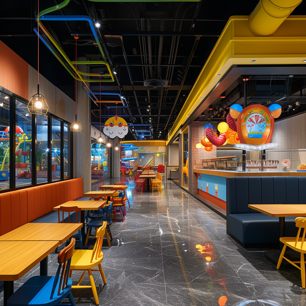 Un espace de restauration | Source : Midjourney