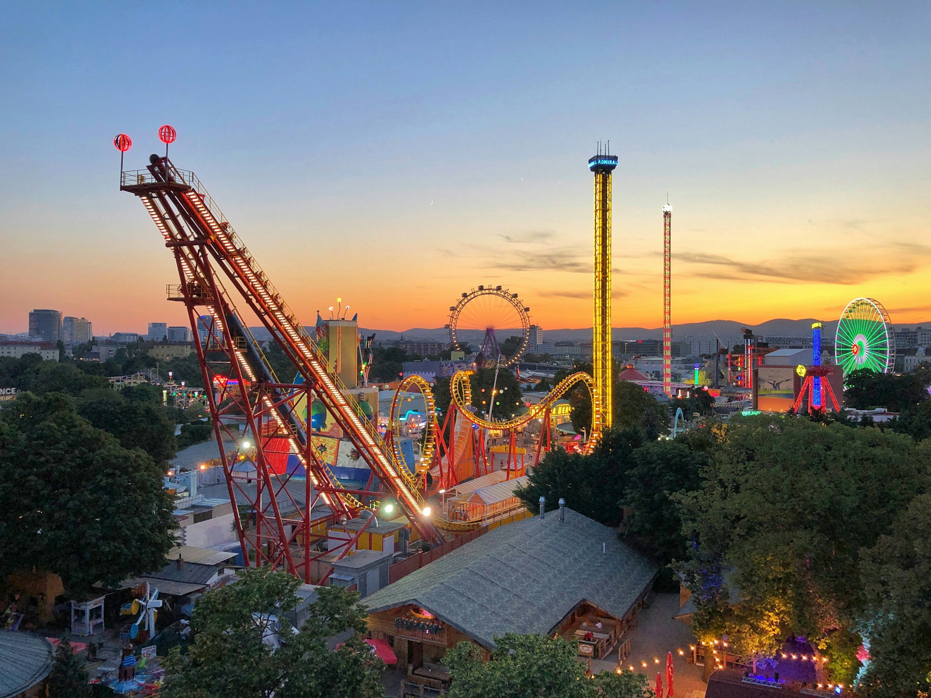 Un parc d'attractions | Source : Unsplash