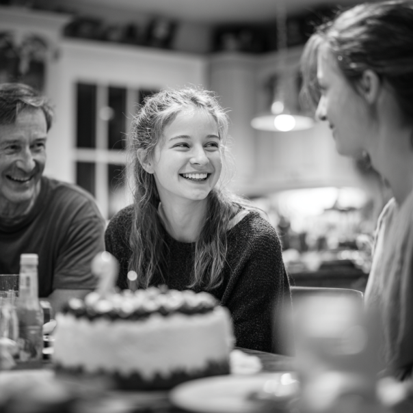 Une mère et un père célébrant les réussites de leur fille | Source : Midjourney