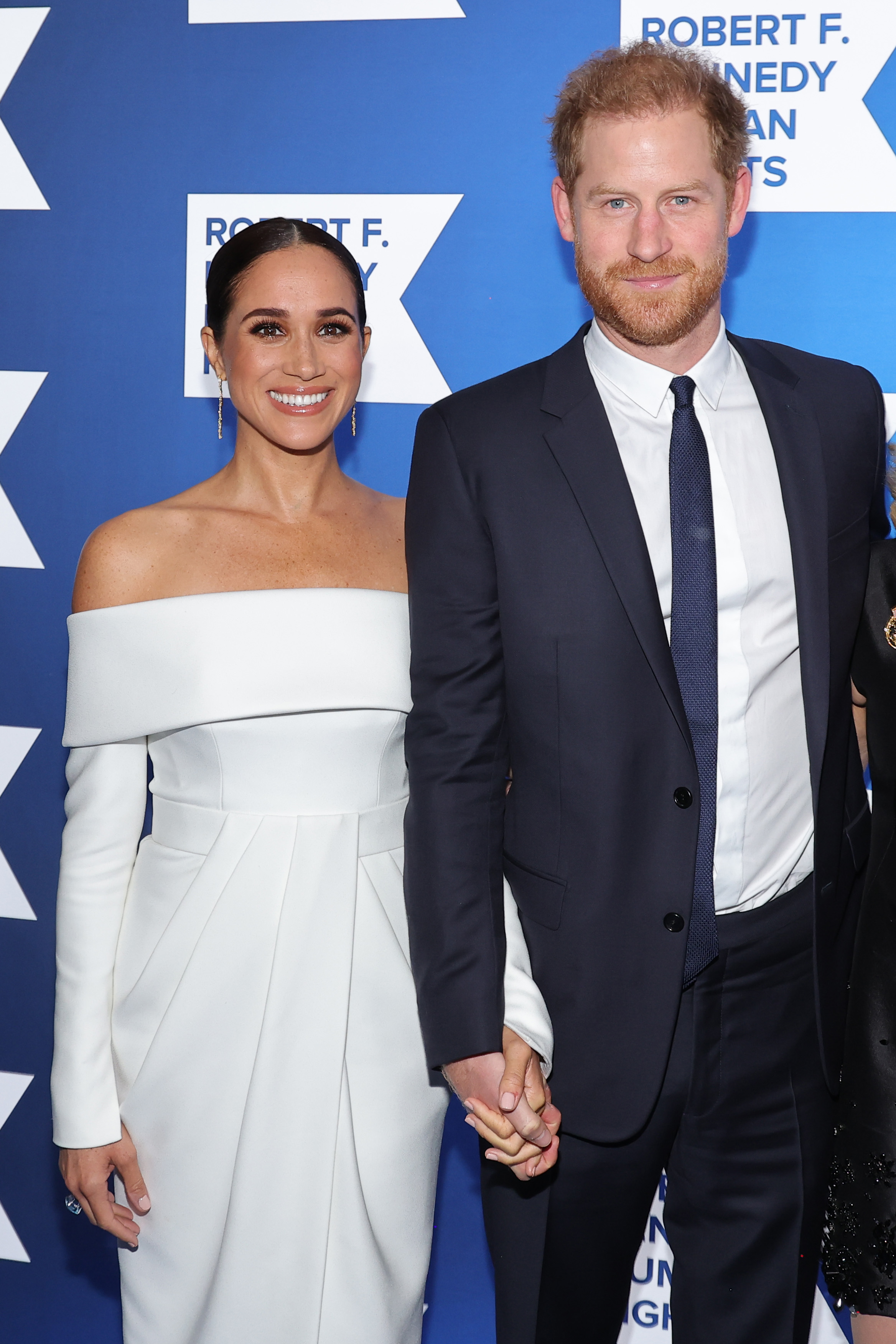 Meghan, duchesse de Sussex, et le prince Harry lors du gala 2022 Robert F. Kennedy Human Rights Ripple of Hope, le 6 décembre 2022, à New York. | Source : Getty Images