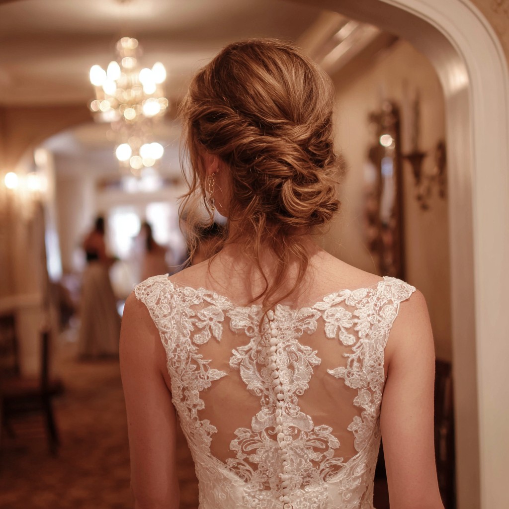 Une mariée qui s'éloigne | Source : Midjourney