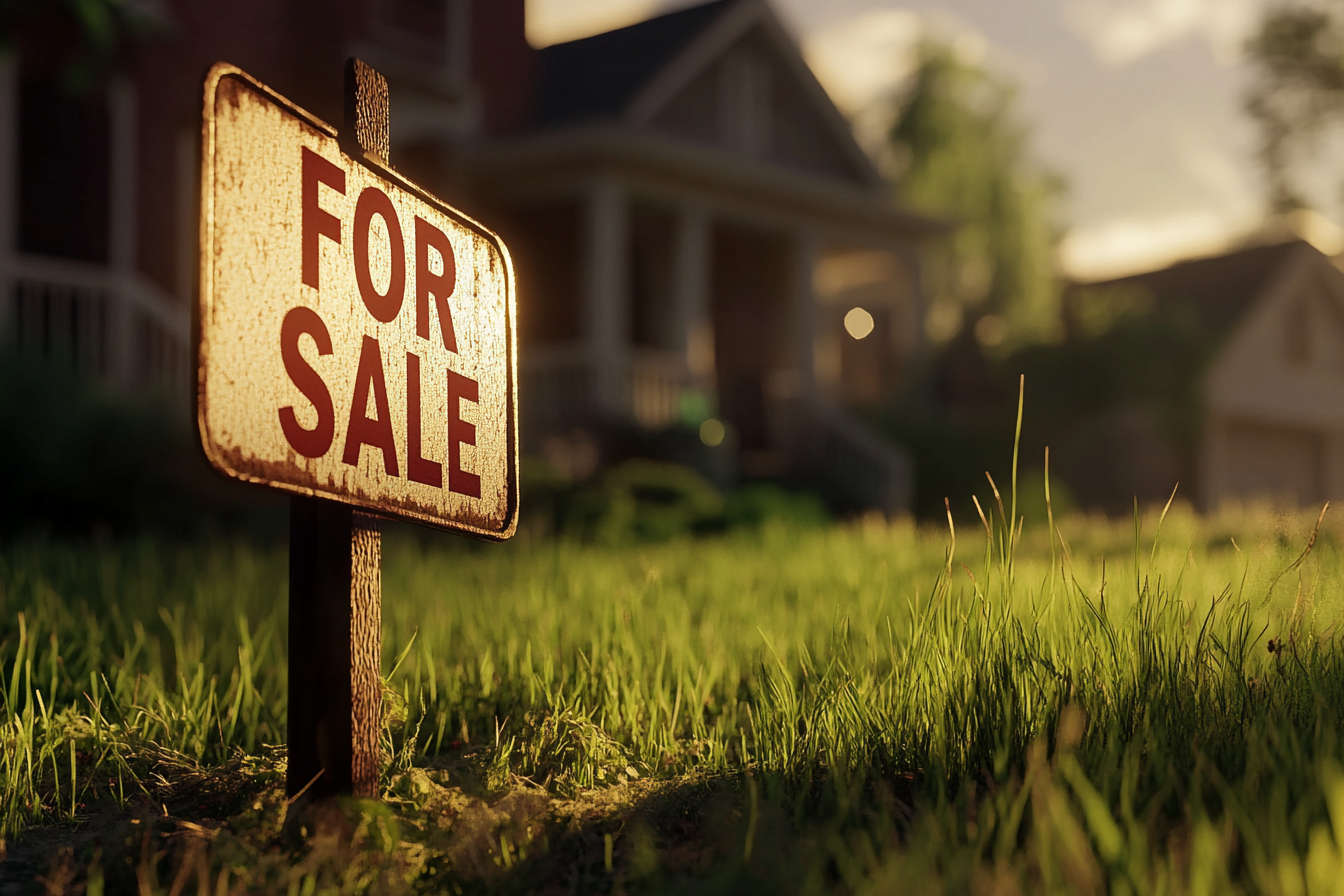 Un panneau "A vendre" | Source : Midjourney