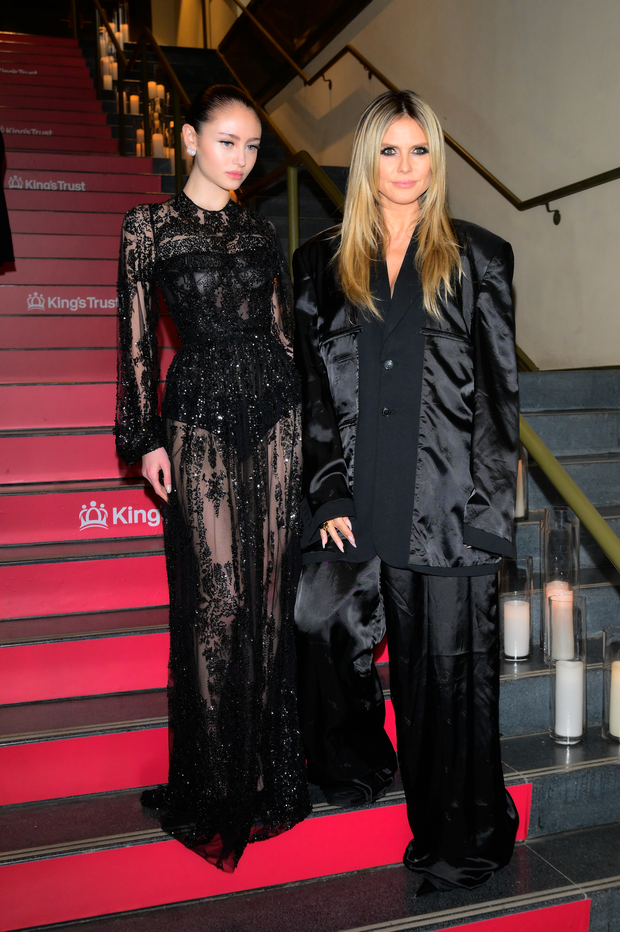 Leni et Heidi Klum assistent au 4e gala mondial annuel du King's Trust à la Casa Cipriano le 1er mai 2025, à New York. | Source : Getty Images