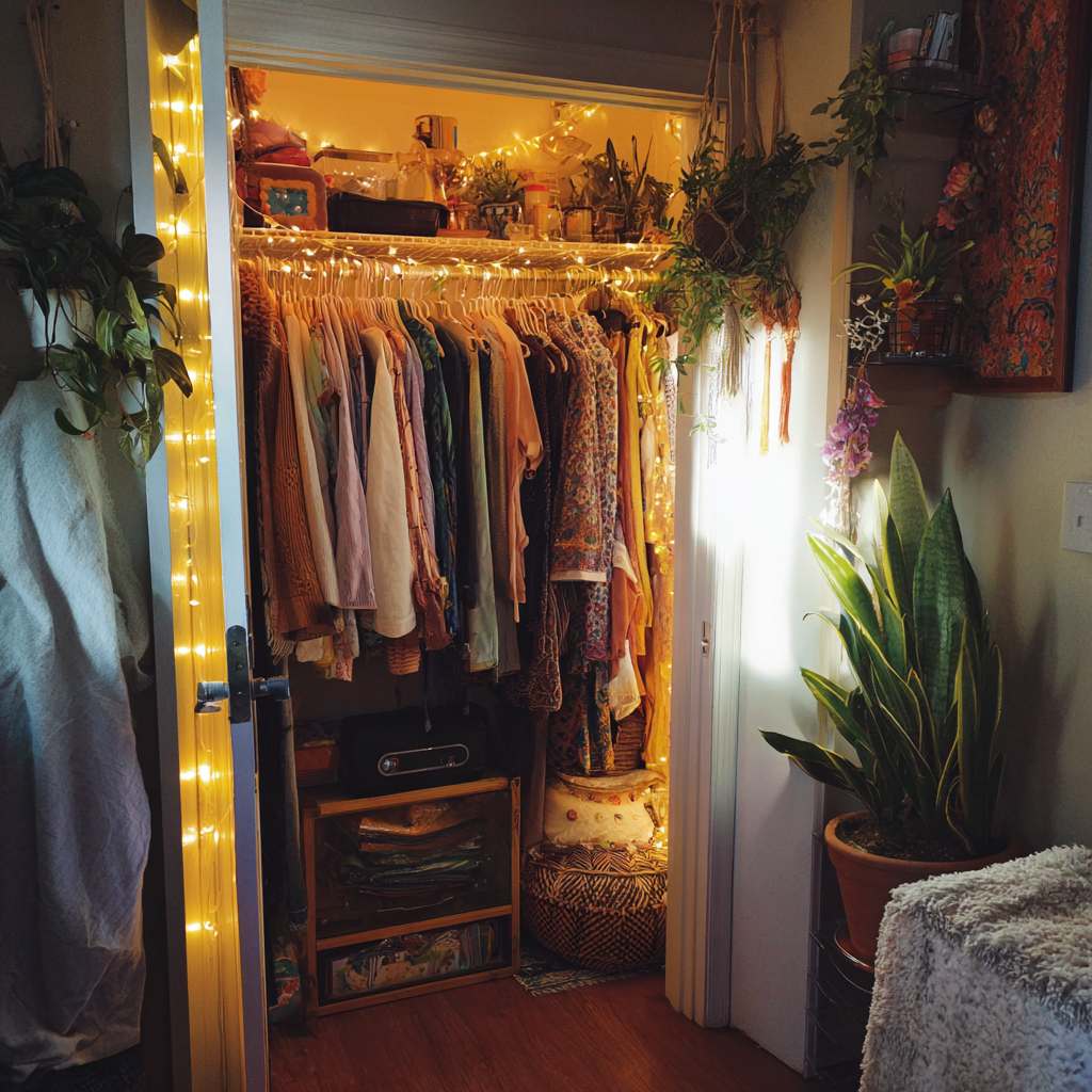 Un placard dans un appartement | Source : Midjourney