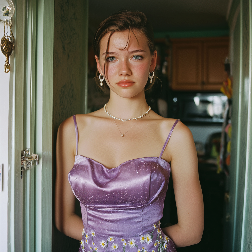 Une fille bouleversée | Source : Midjourney