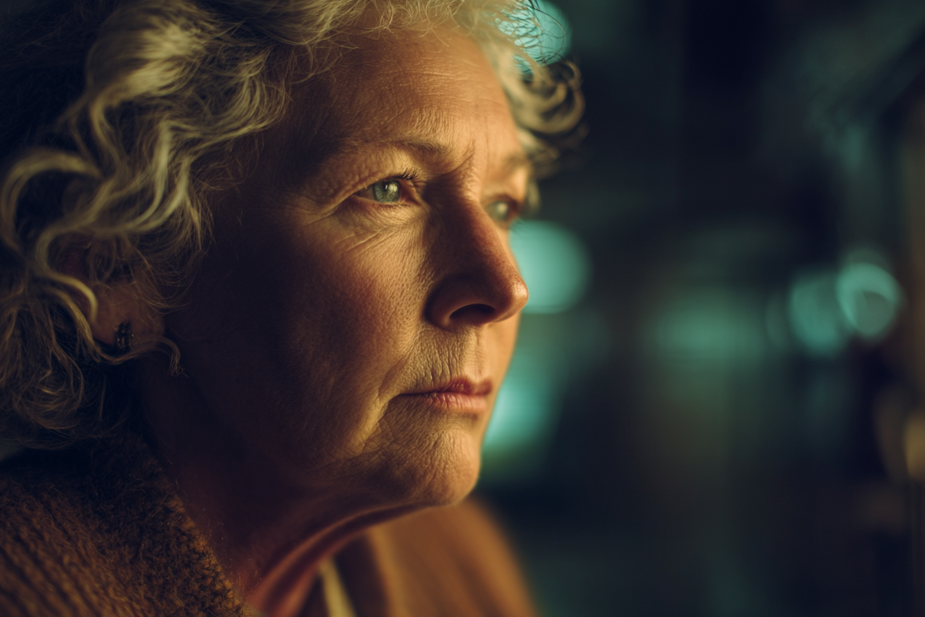 Une femme âgée | Source : Midjourney