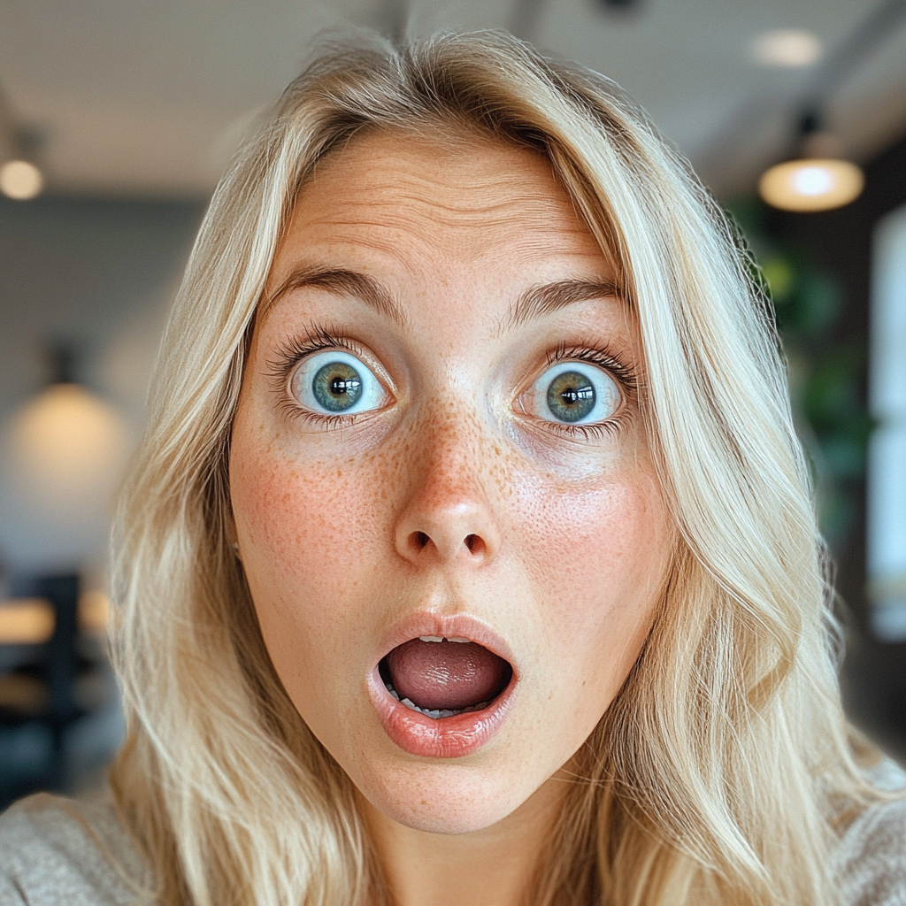 Une femme choquée | Source : Midjourney