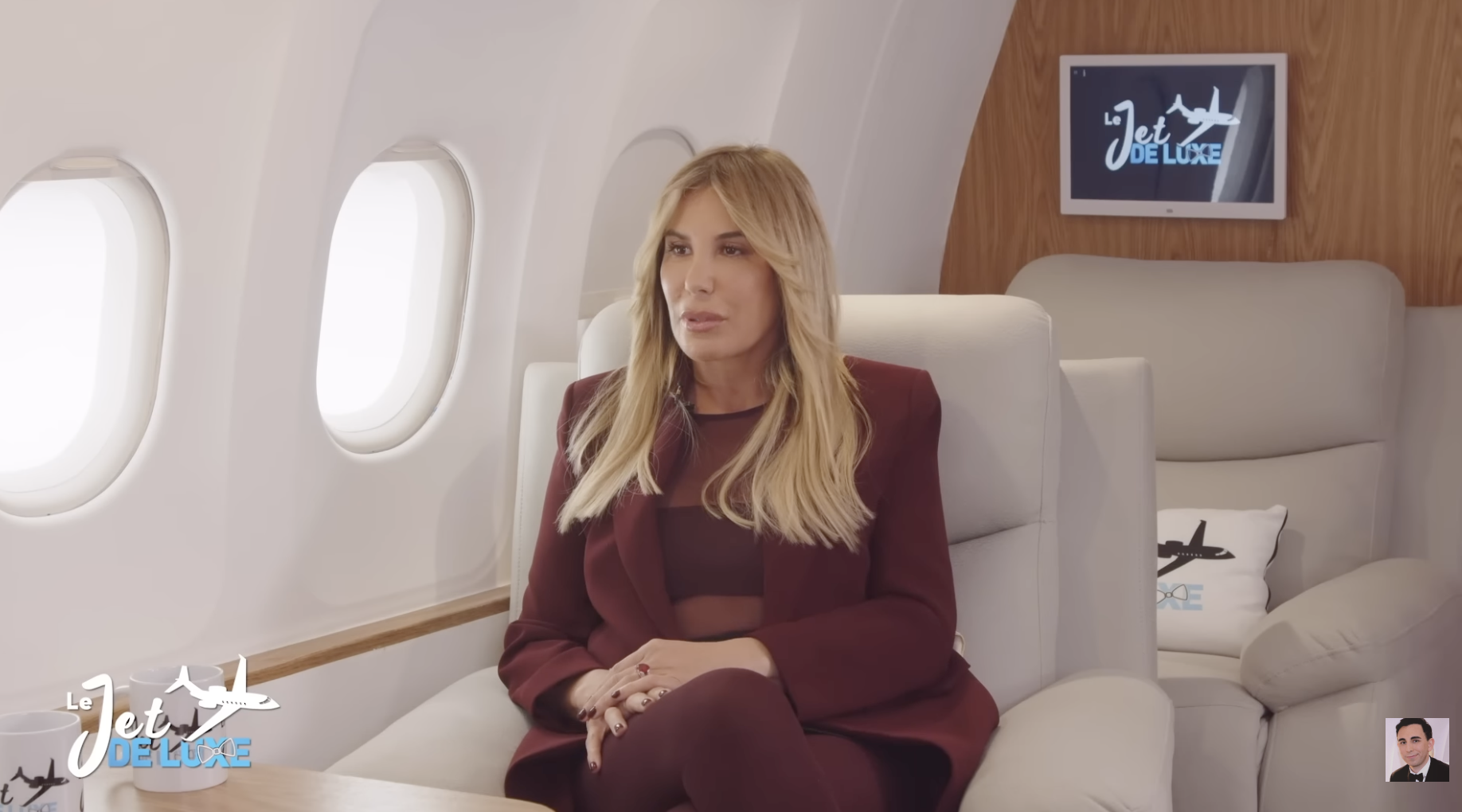 Marlène Duval dans l'émission Le Jet de Luxe I Source : https://www.youtube.com/watch?v=lHd2j5RYPz8