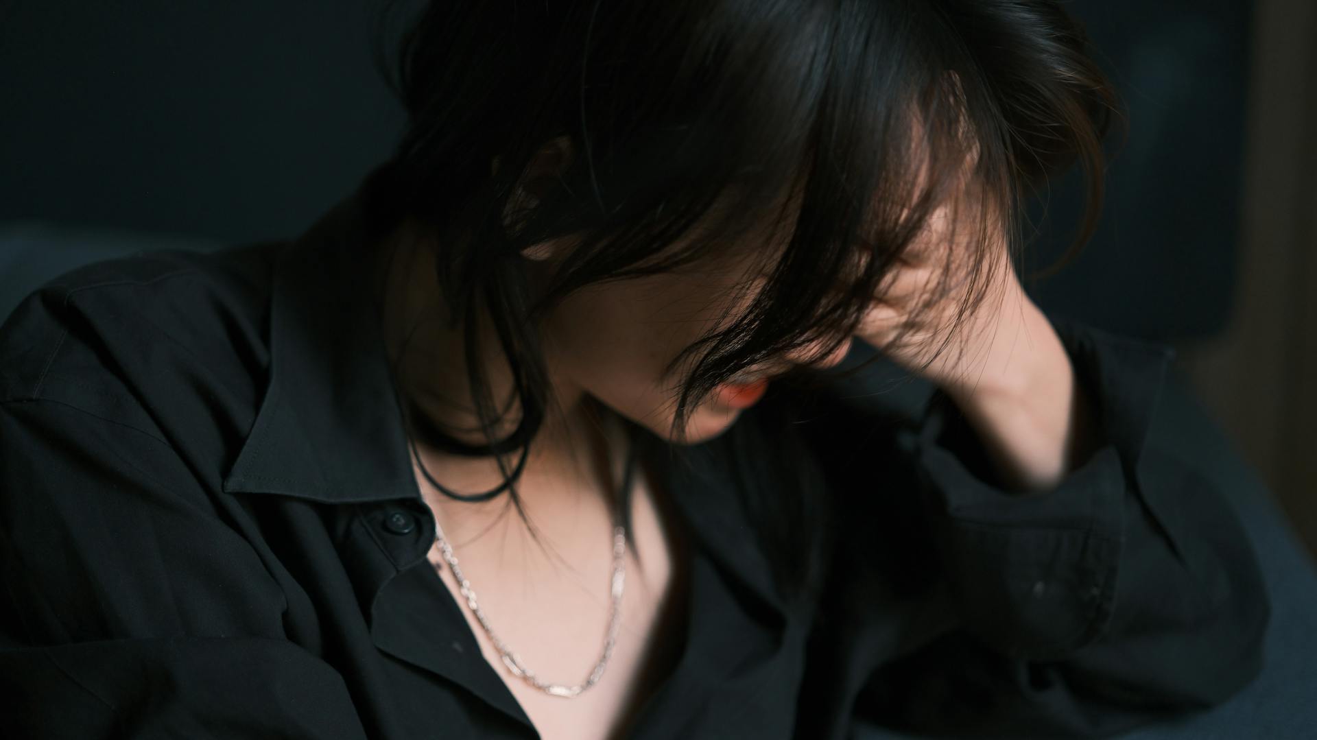 Une femme qui pleure | Source : Pexels