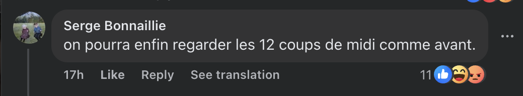 Commentaire d'internaute sur l'élimination d'Émilien | Source : facebook.com/gala.fr