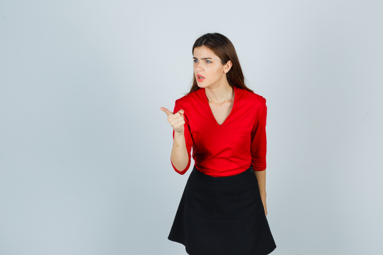 Une femme en colère | Source : Freepik