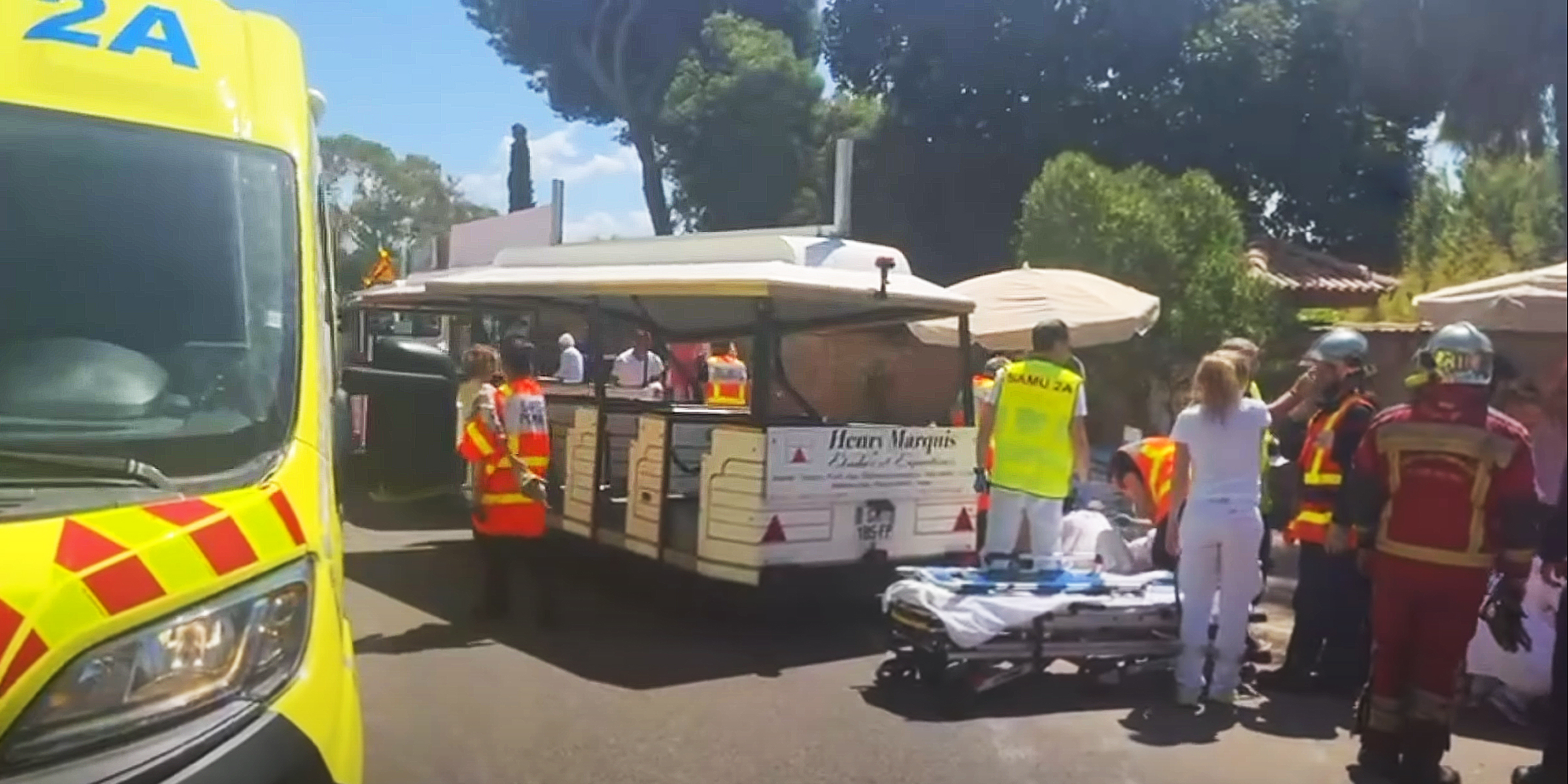 Accident de train à Ajaccio | Source : youtube.com/@corse-matinpresse7063
