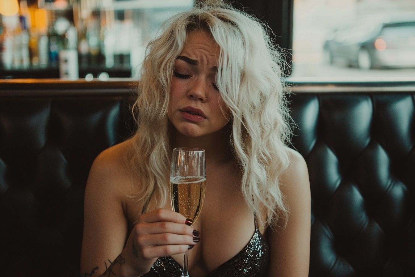 Une femme bouleversée | Source : Midjourney