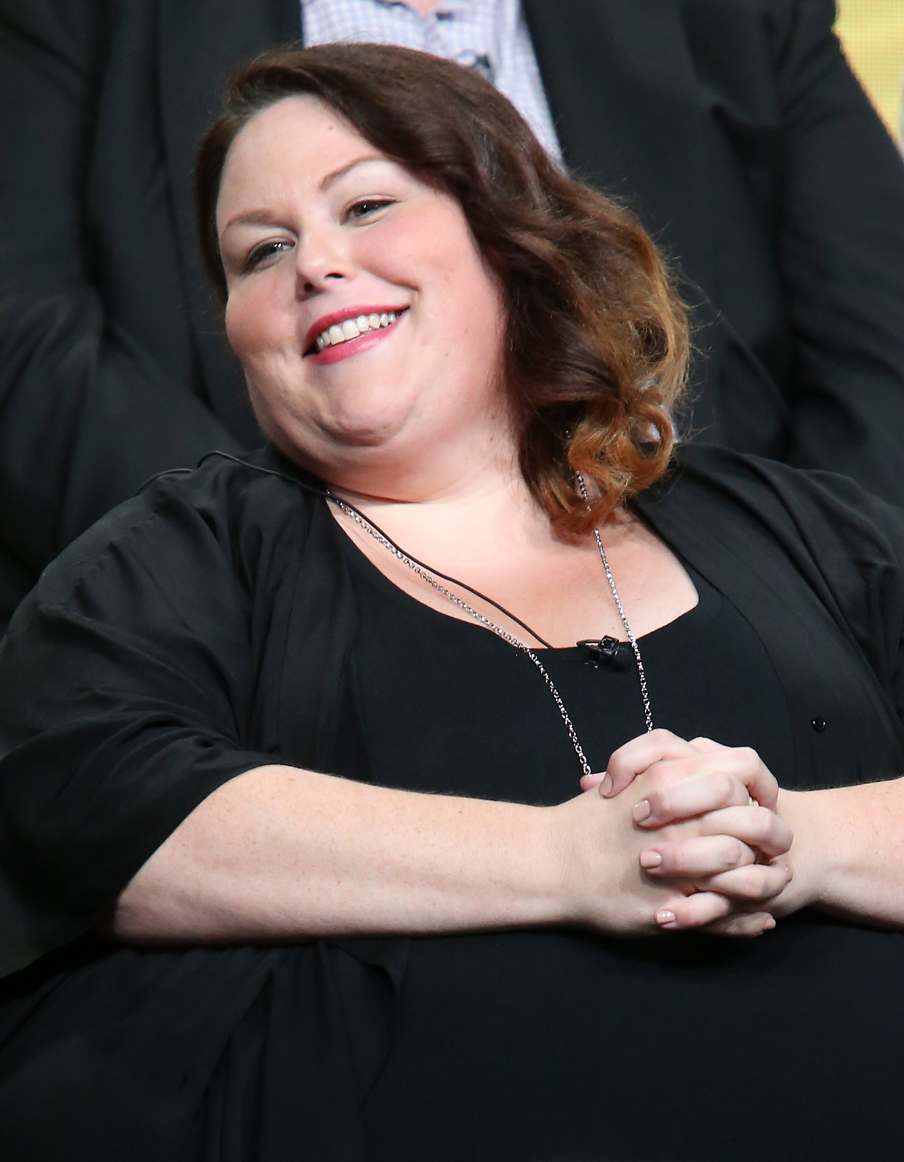 Chrissy Metz lors de la table ronde « This Is Us » organisée dans le cadre de la tournée estivale de la Television Critics Association, le 2 août 2016, à Beverly Hills, en Californie. | Source : Getty Images