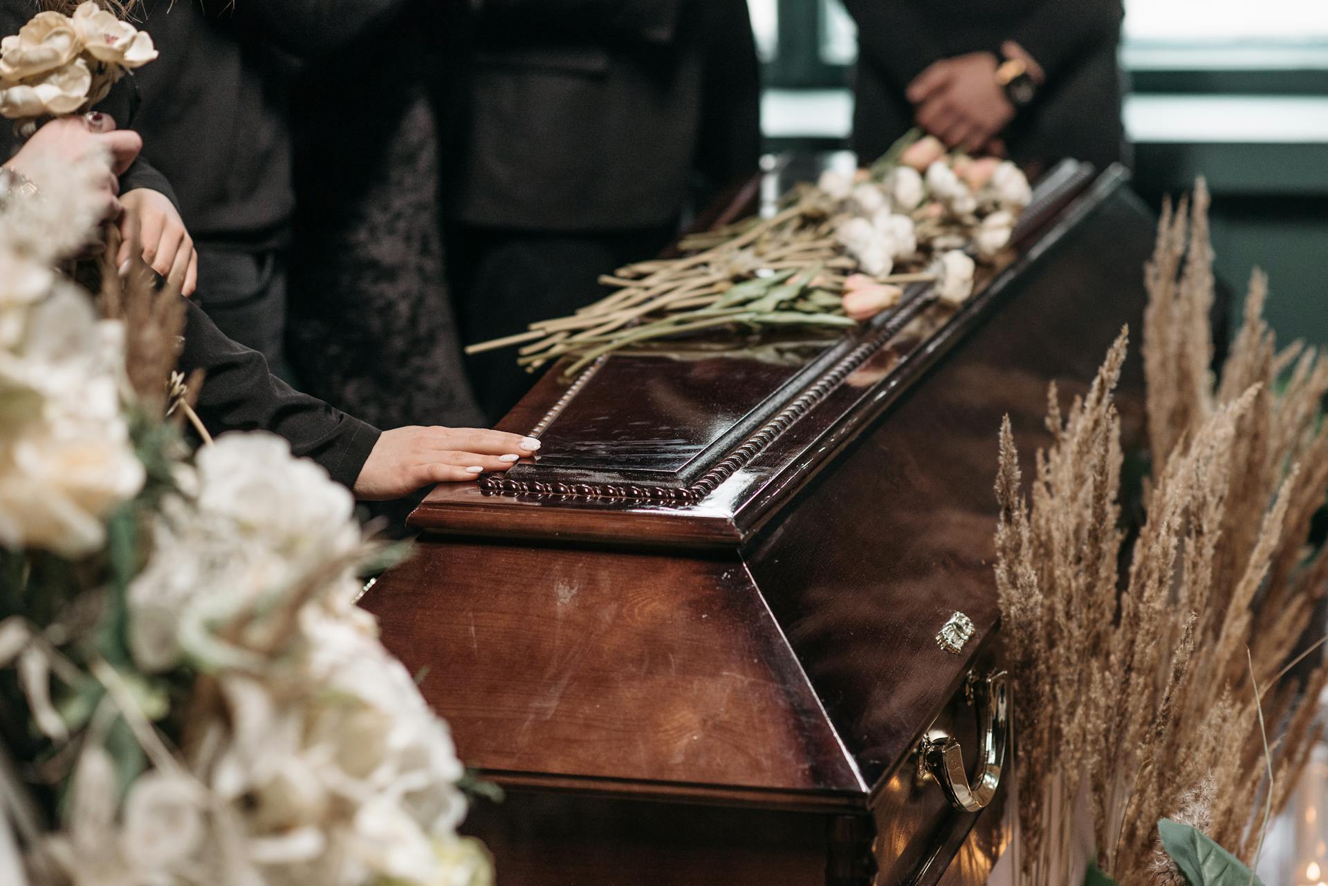 Un cercueil en bois | Source : Pexels