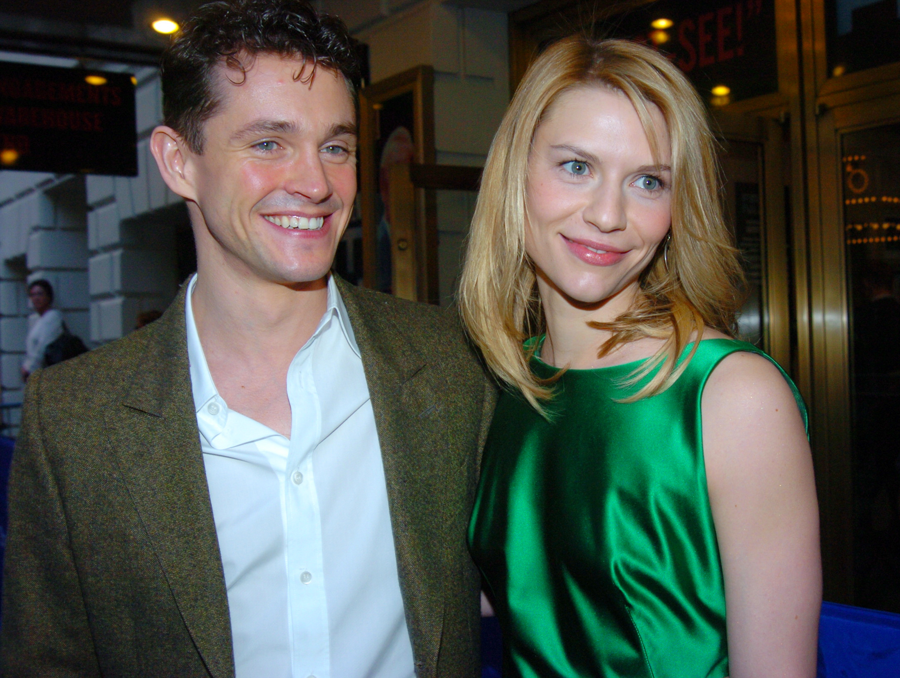 Hugh Dancy et Claire Danes lors de la première représentation de la pièce « Frost/Nixon » à Broadway en 2007. | Source : Getty Images