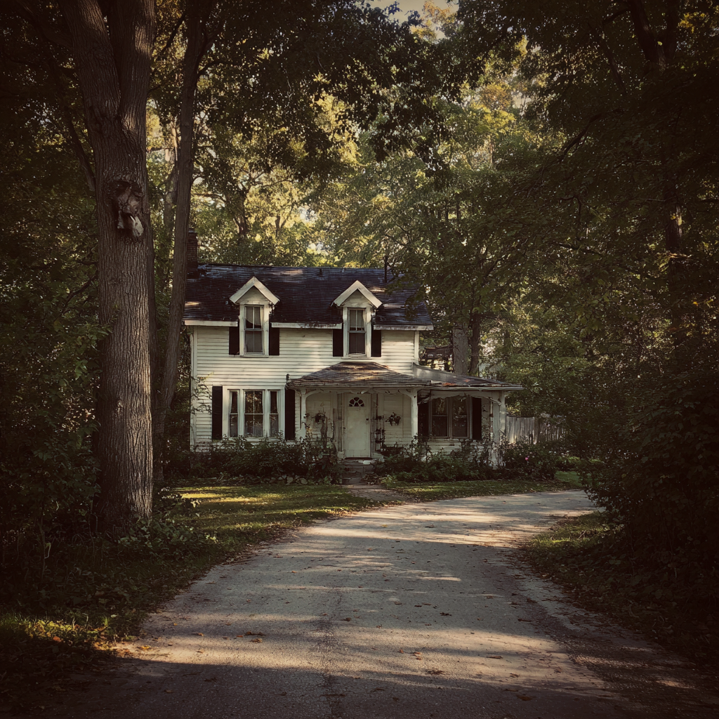 L'extérieur d'une maison | Source : Midjourney