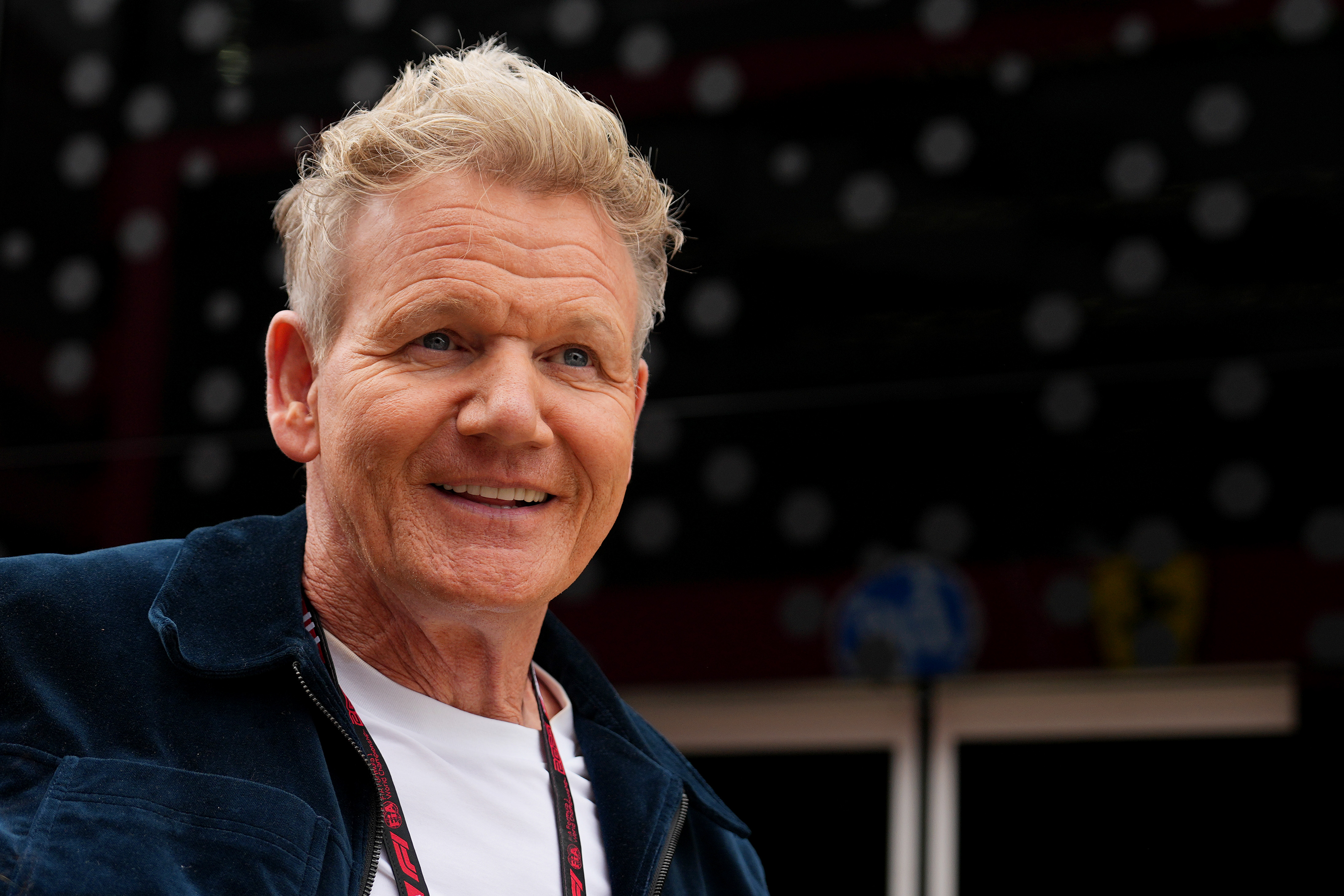Gordon Ramsay avant le Grand Prix de Grande-Bretagne de F1 au circuit de Silverstone, le 5 juillet 2025, à Northampton, en Angleterre. | Source : Getty Images