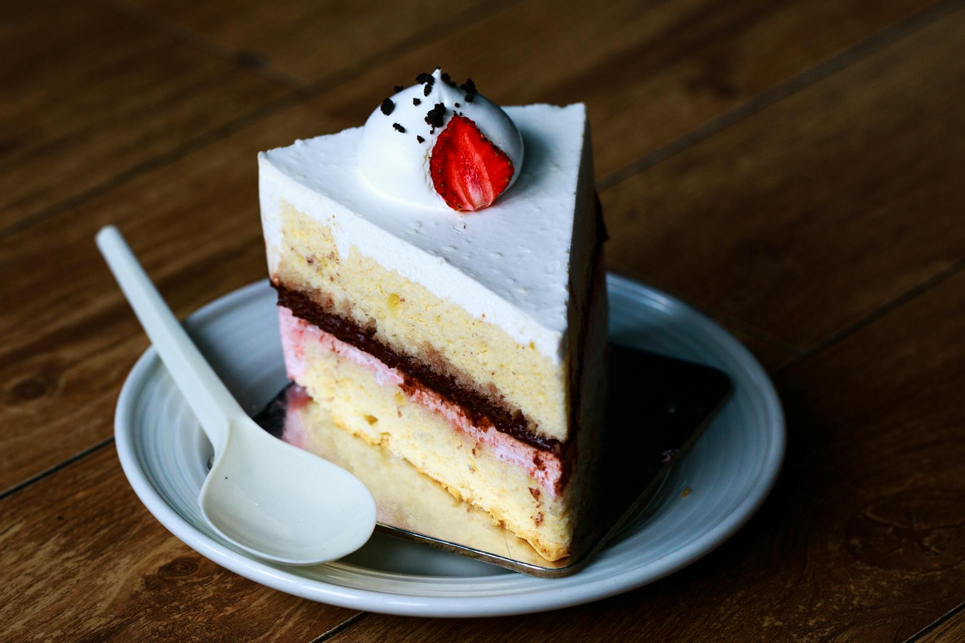 Une tranche de gâteau | Source : Pexels
