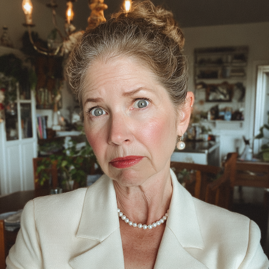 Une femme âgée choquée | Source : Midjourney
