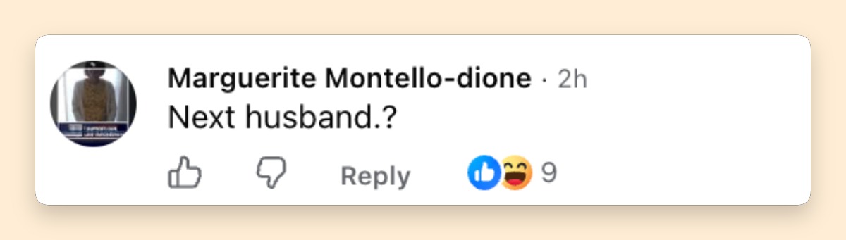 Un internaute avait déjà le regard tourné au-delà de la rumeur concernant la nouvelle histoire d'amour de Jennifer Lopez. Cette question taquine sur le mariage montrait à quelle vitesse les spéculations avaient pris de l'ampleur. | Source : Facebook/pagesix