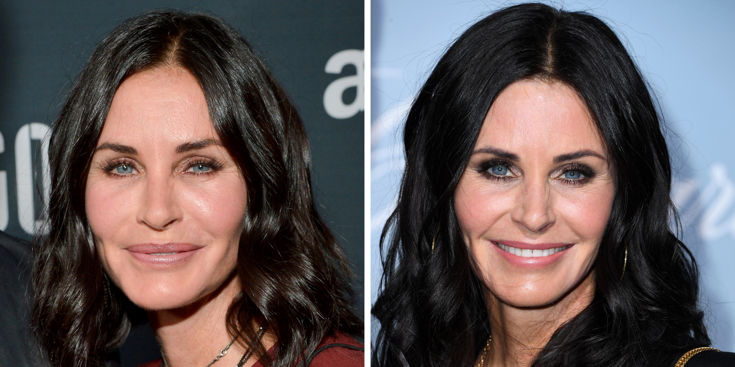 Courteney Cox, 2015 | Courteney Cox, 2019 | Source : Getty Images