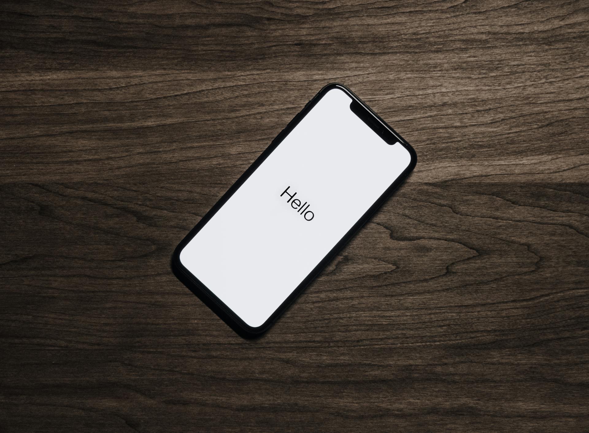 Un téléphone portable | Source : Pexels